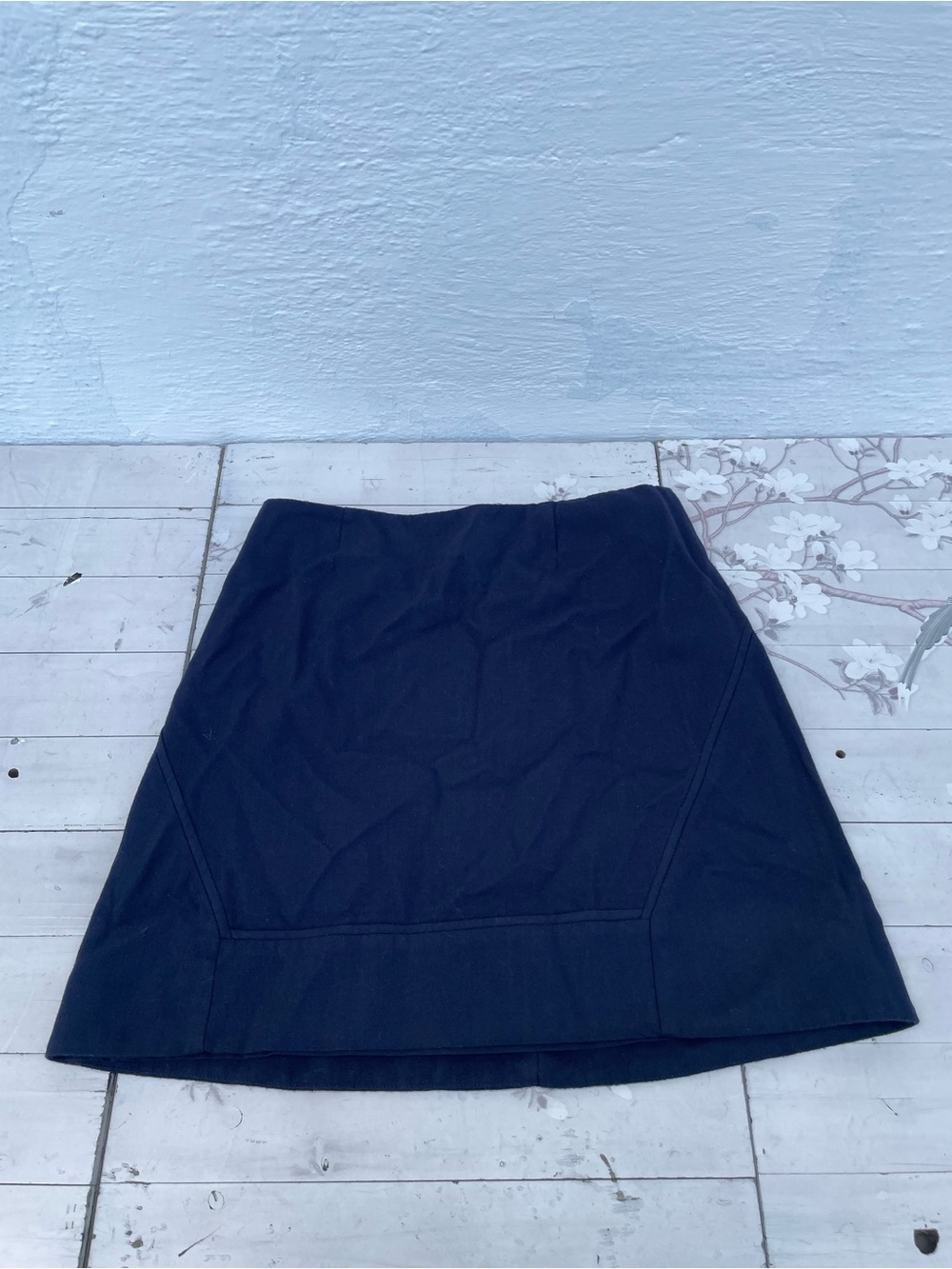 Tory Burch Navy Mini Skirt